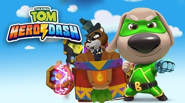 Talking Tom Hero Dash The Raccoon (Super Ben) Android Gameplay