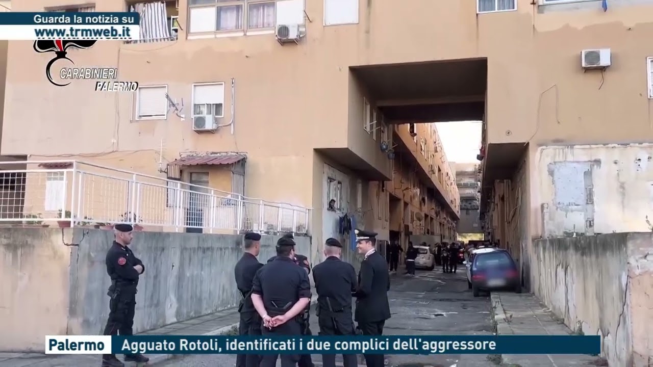 Palermo - Agguato Rotoli, identificati i due complici dell'aggressore