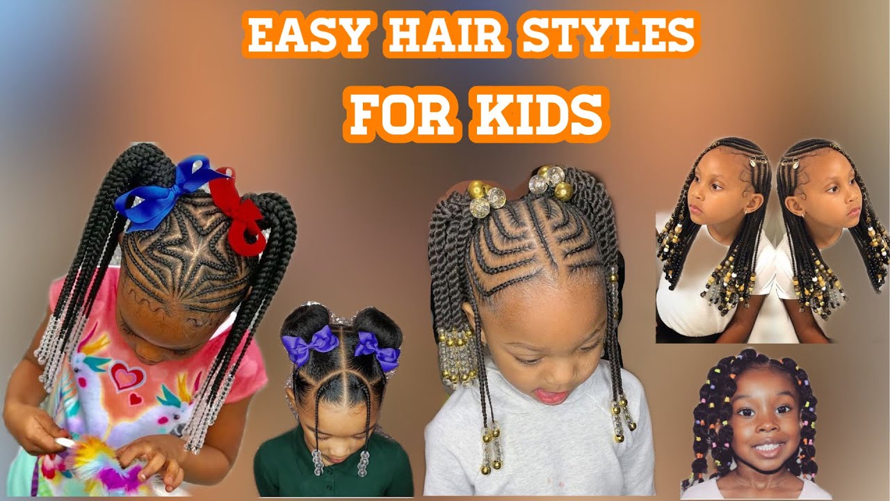 Easy Braided Hairstyles For Kids | Beautiful girls trending hairstyles ...