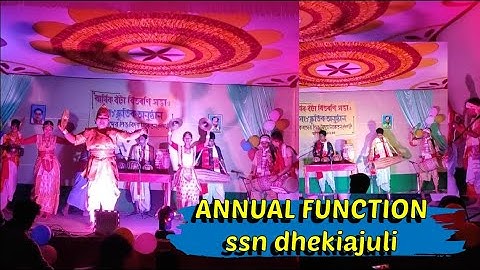 shankardev shishu Niketan dhekiajuli /Annual function