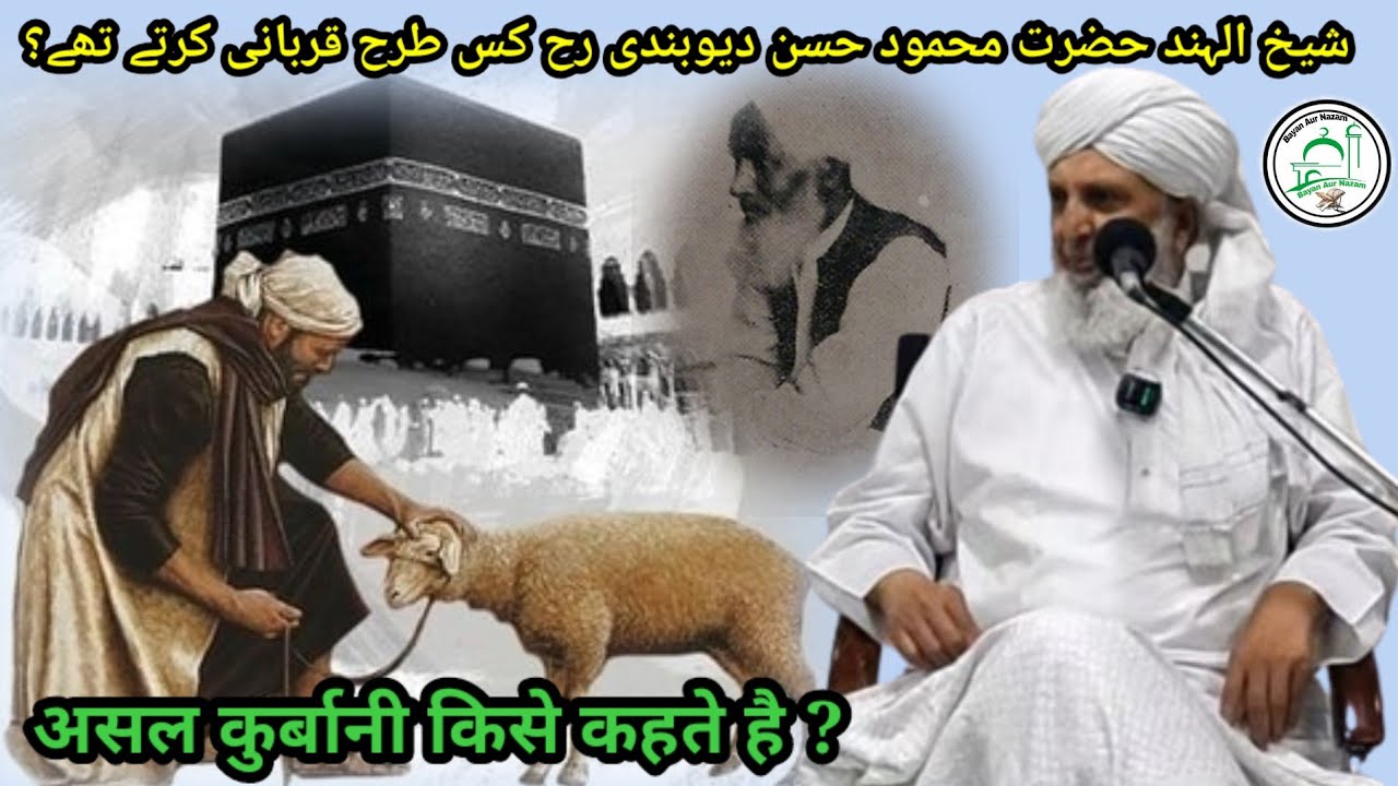 Shaikh Ul Hind Rh Kis Tarah Qurbani Karte The ? Hazrat Qari Rashid ...