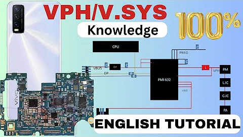 How to troubleshoot Vph line in Dead phone.All details About vph/vsys.How this line work.VPH SHORT 💯