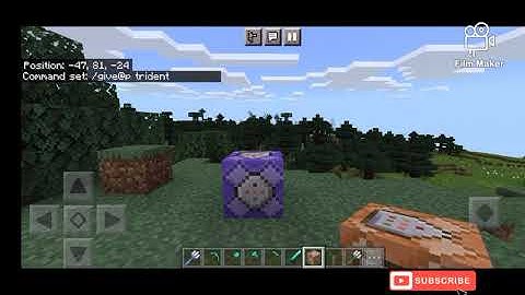 HOW TO MAKE AUTOMATIC TRIDENT FARM WITH COMMAND BLOCK