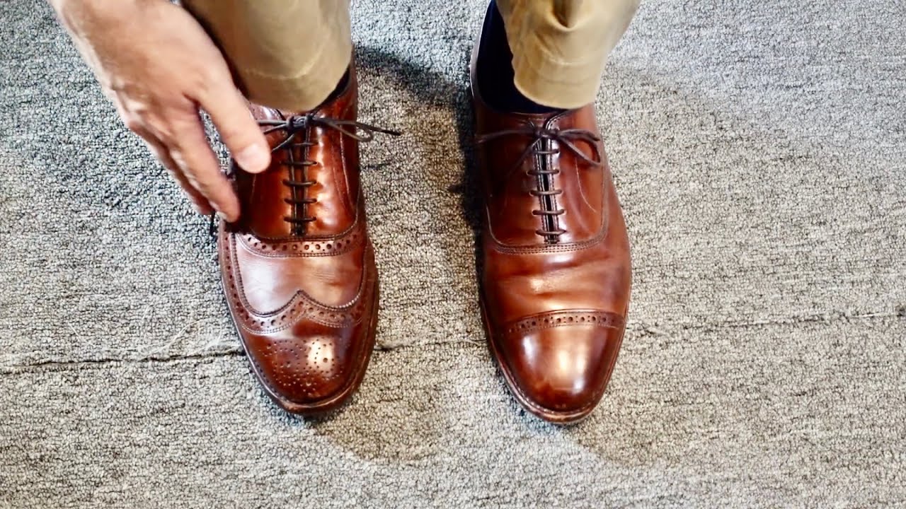 How Dress Shoes Should Fit - YouTube