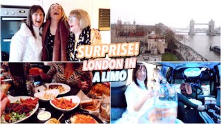Surprising My Family With a Trip To London... IN A LIMO?!