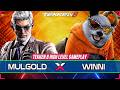 MulGold (Victor) vs WINni (Panda) – High Pressure Gameplay | Tekken 8