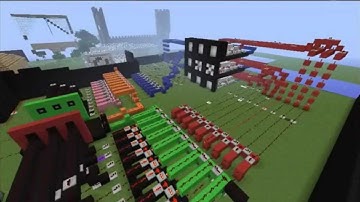 Minecraft Redstone Mini Game Tic Tac Toe Preview