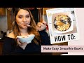 How To Make Thick Smoothie Bowls ( Easy &amp; Healthy)