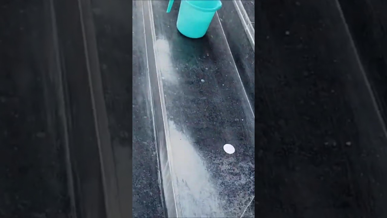 Scrub Away White Stains: Granite & Black Marble Cleaning Tip