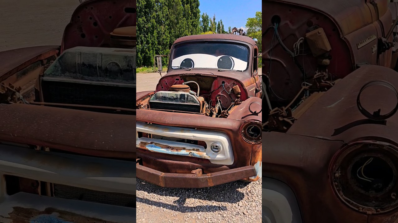 We found the real Tow Mater from Cars #cars #towmater #disney