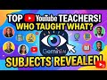 BEST TEACHERS FOR EACH SUBJECT ON YouTube, DUE TO WHICH I GOT A VERY GOOD PERCENTAGE IN 10th 🏆