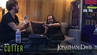 Backstage at Aftershock with Jonathan Davis