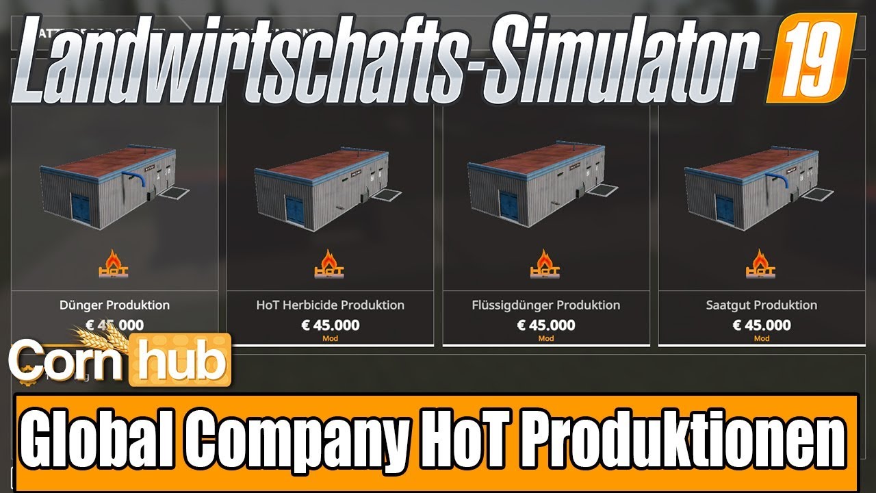 LS19 Modvorstellung - Global Company HoT Produktionen - LS19 Mods