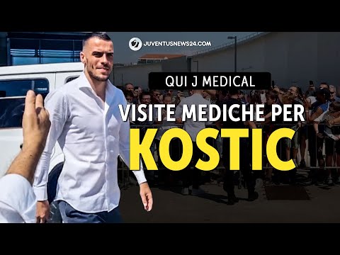 Visite mediche per KOSTIC: il serbo ex Eintracht è il nuovo rinforzo per Allegri