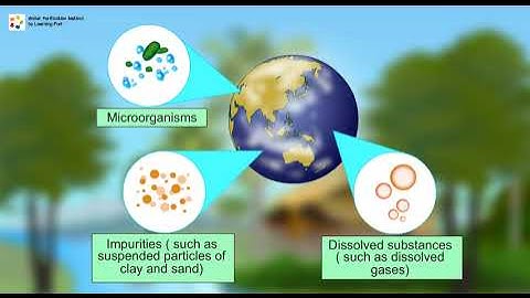 water purification methods filtration chlorination distillation #animated #animation