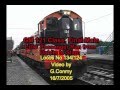 121Class GM locomotive Cab Ride Farewell Run to Sligo