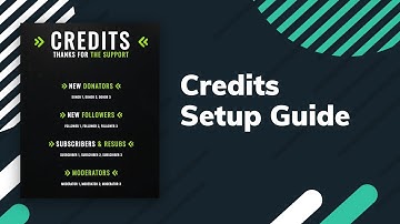 How to use the Streamlabs Credits overlay | Thank your community on stream!