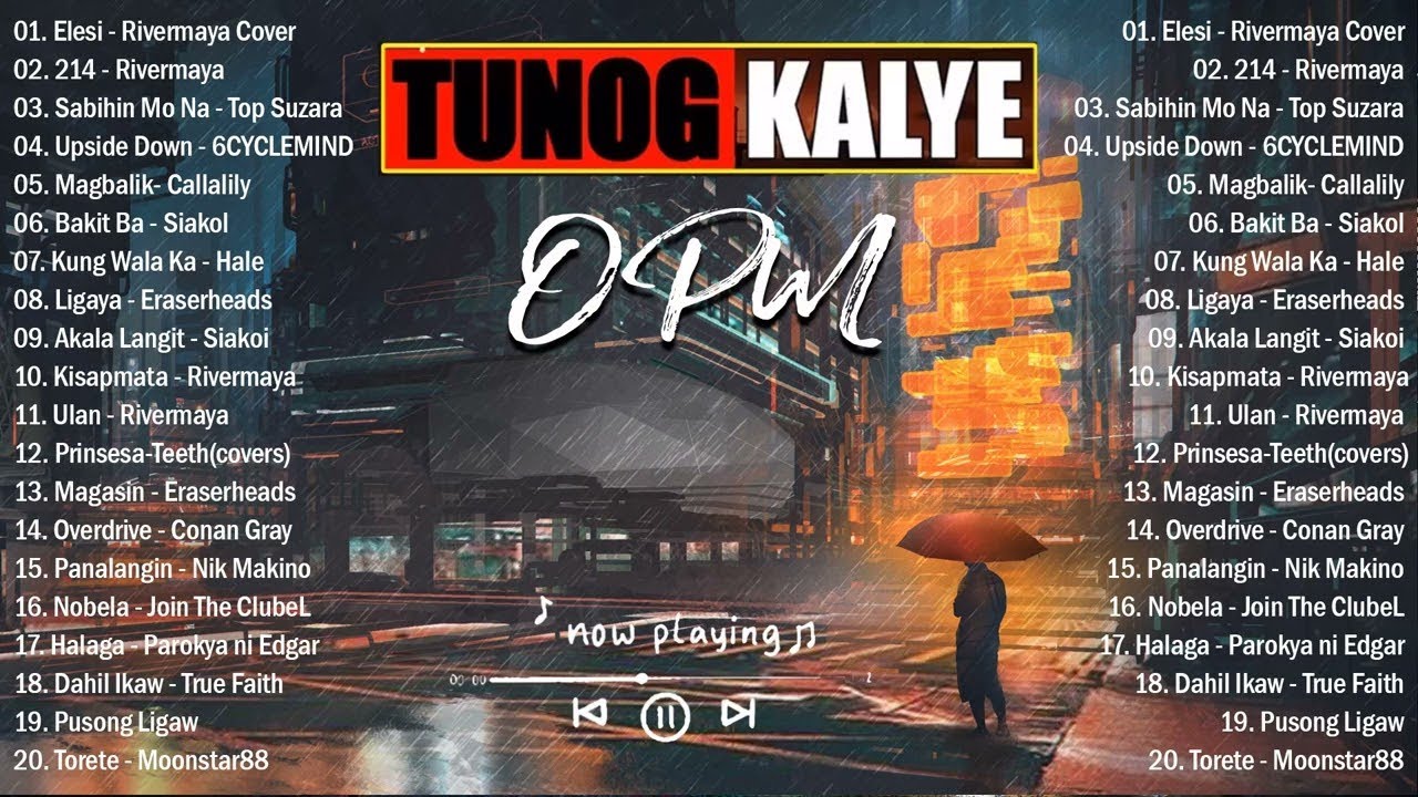 Siakol, Rivermaya, Callalily, Hale🚀 Tunog Kalye Songs 90's 🔥 Tunog Kalye Road Chill 🚔