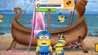 Minion Rush Day 175 - Viking Story Event
