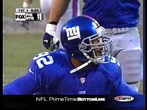 1/7/2001   Philadelphia Eagles  at  New York Giants   NFC Divisional Playoff