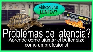SLOW ABLETON 🐢 ✅ Learn how to fix it, 🚀 FIX LATENCY, and adjust BUFFER SIZE.