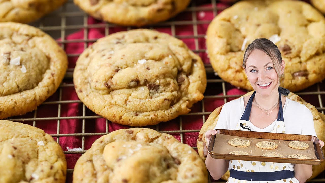 My Favorite Fall Cookie: Brown Butter Toffee Cookies