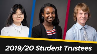 Student Trustees 2019-2020