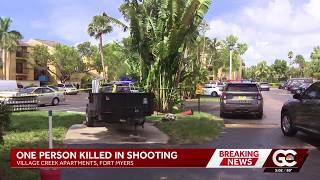Suspect identified in deadly shooting at Village Creek Apartments in Fort Myers