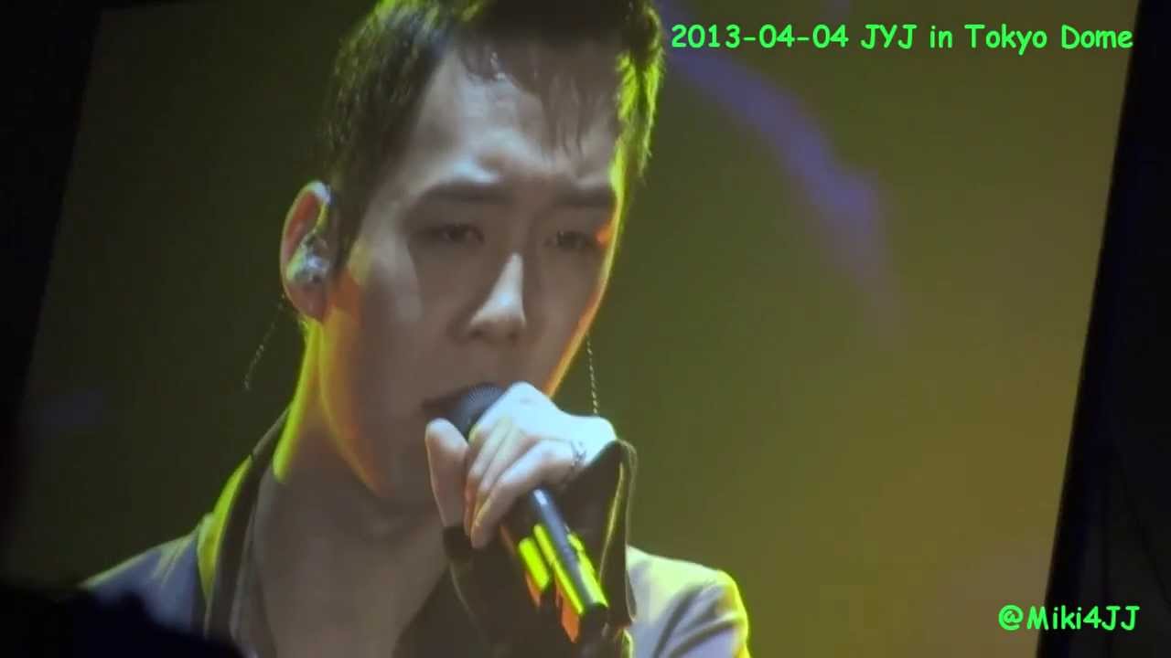 130404 JYJ in Tokyo Dome - Yoochun solo ~ The Best Love