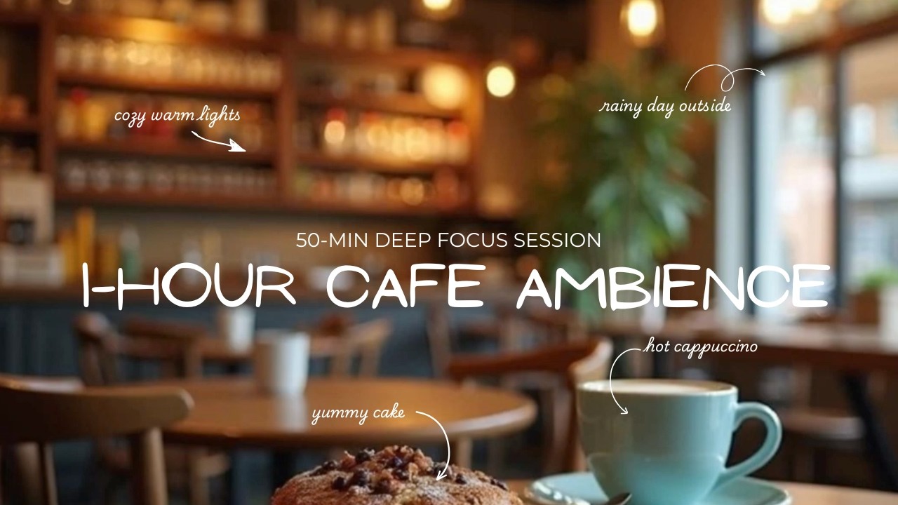 Cozy Café Lo-Fi 💌  Background Jazz Music for Study & Work