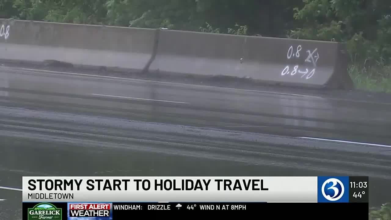 Stormy start to holiday travel for Memorial Day weekend - YouTube