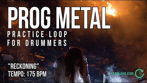 Prog Metal - Drumless Track For Drummers - "Reckoning"