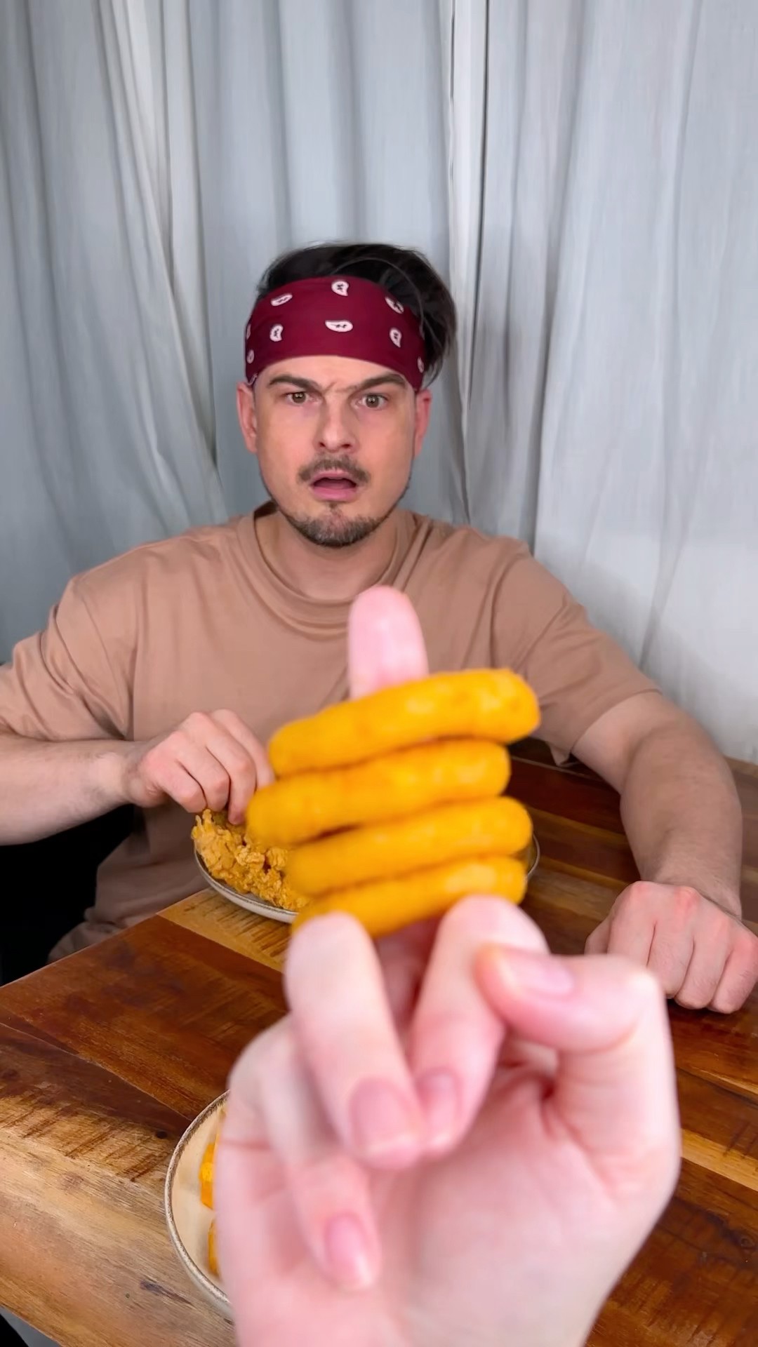 How to not take FRIED onion rings from your siblings??❤️?| CHEFKOUDY