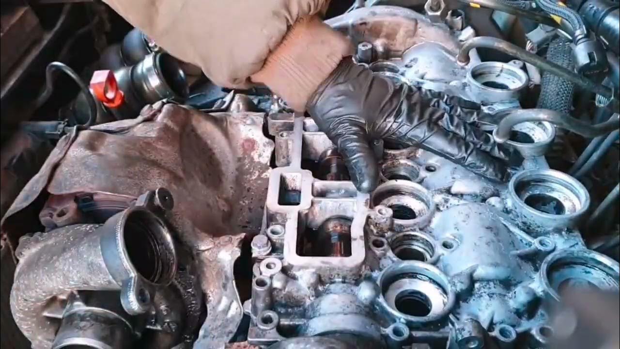 Remplacement chaîne distribution moteur 1.6 Hdi 16v YouTube