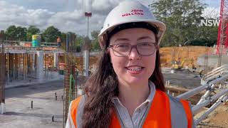 Meet Brionai Sutherland, a Graduate Engineer working on the Shoalhaven Hospital Redevelopment