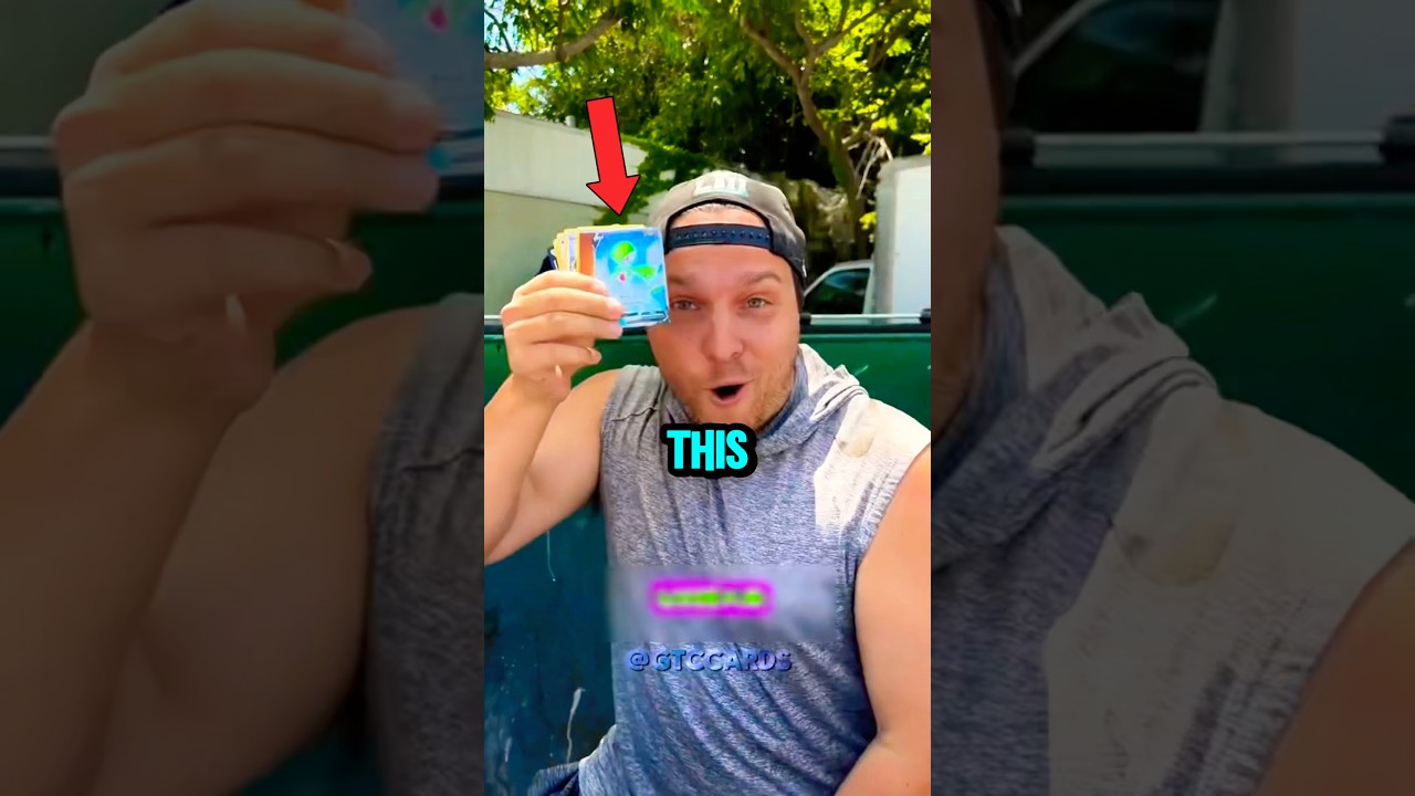 Man Dumpster Dives And Finds RARE Pokemon Cards 🤯😂 (@poke_ballers)