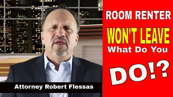 Homeowner Rents Room to Person Who Won't Leave. How Do You Remove Them?