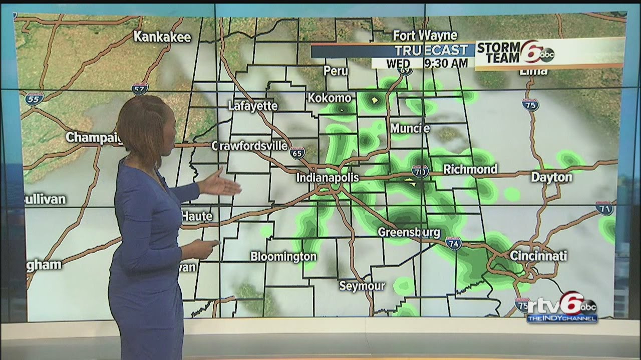 Showers & storms back in the forecast - YouTube