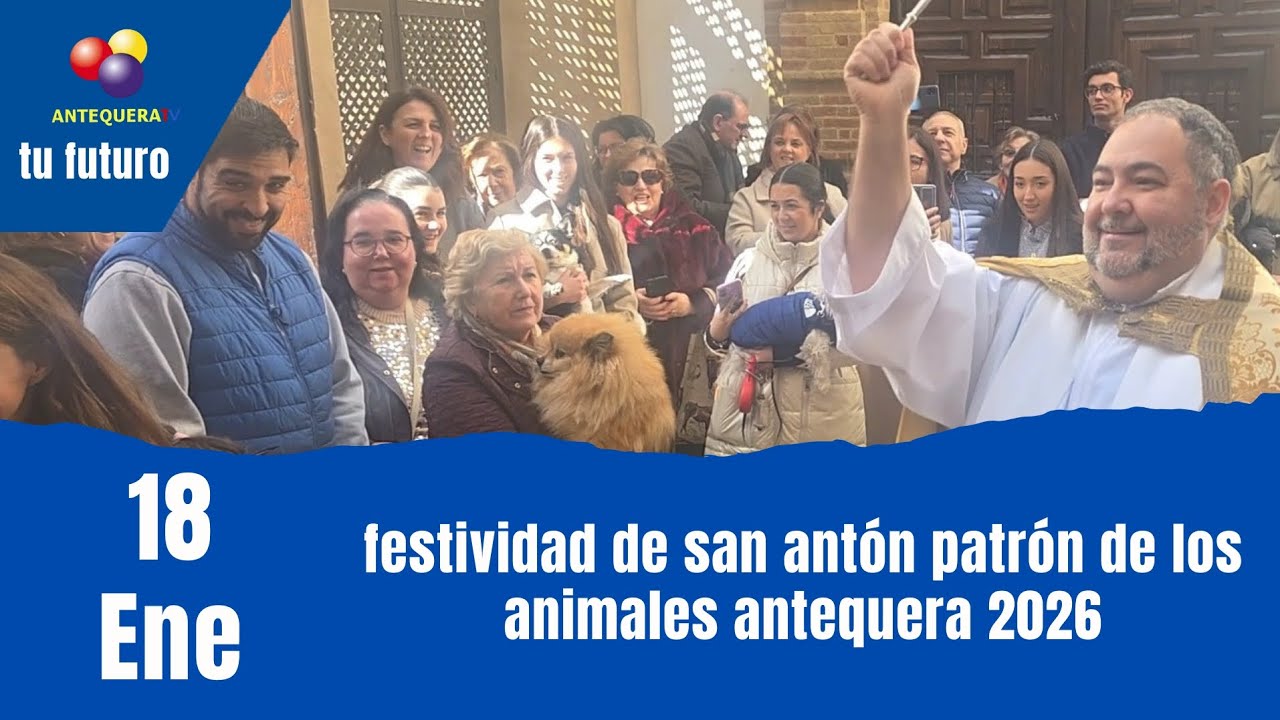 festividad de san antón patrón de los animales antequera 2026