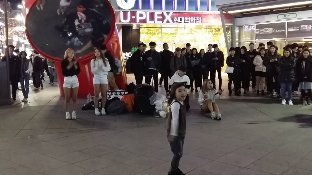 2017.3.19&신촌유플렉스&현대백화점앞&버스킹&게스트(소연이)&여성댄스팀&Diana&by큰별