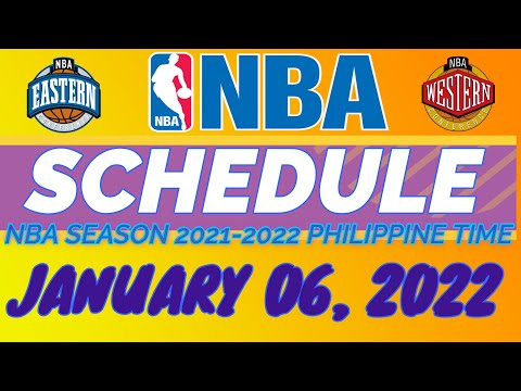 NBA SCHEDULE with