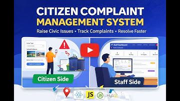 Citizen Complaint Management System – Prototype Demo video||Student Innovators Without Borders Hacks