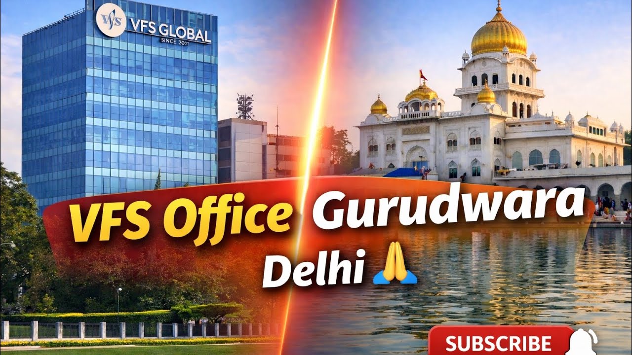 Shivaji Stadium Delhi & VFS Global | Visa Biometrics|