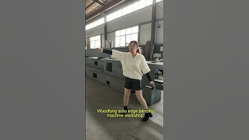 full automatic edge banding baner machine production workshop