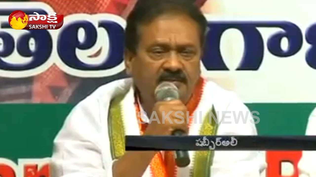T Congress Leader Shabbir Ali Criticizes CM KCR Government