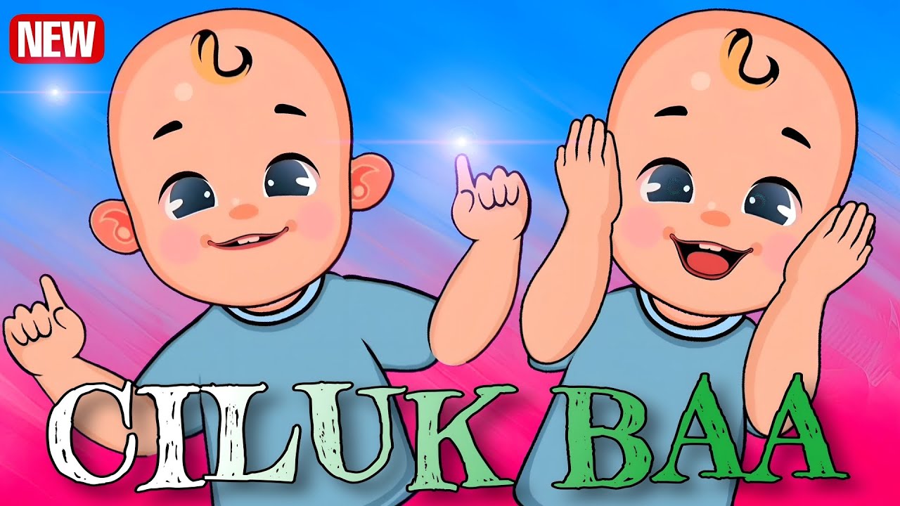 CILUK BAA | LAGU ANAK TRENDING TERBARU | KARTUN ANAK EDUKATIF | DOMDOM INDONESIA