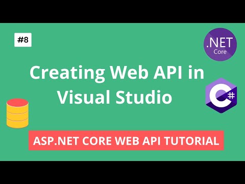 creating asp.net core web api project in visual studio || ASP.NET Core Web API tutorial