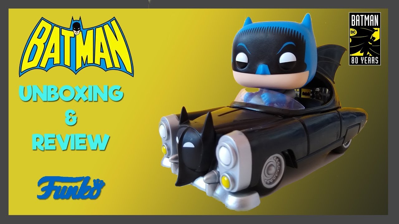 Funko Pop! Rides Retro Batman & 1950 Batmobile Unboxing & Review! - YouTube