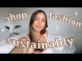 12 Ways to Shop Fashion Sustainably