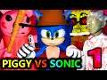 NEW PIGGY X SONIC ROBLOX ANIMATION CHALLENGE  Chapter 1! (official) Minecraft Horror Game